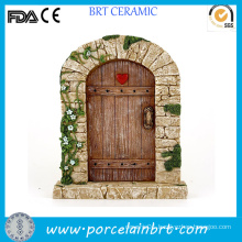 Decorative Flower Heart Resin Garden Fairy Door